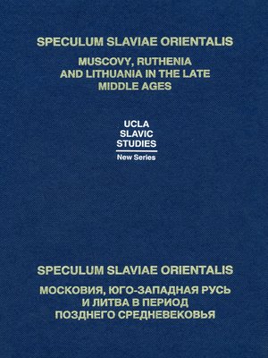 cover image of Speculum Slaviae Orientalis